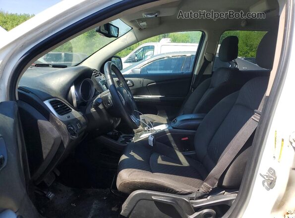 3C4PDCBB3GT143718 2016 DODGE JOURNEY Белый Вид салона спереди