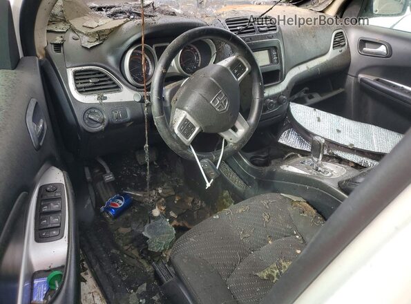 3C4PDCBB3GT217557 2016 DODGE JOURNEY Белый Вид панели приборов
