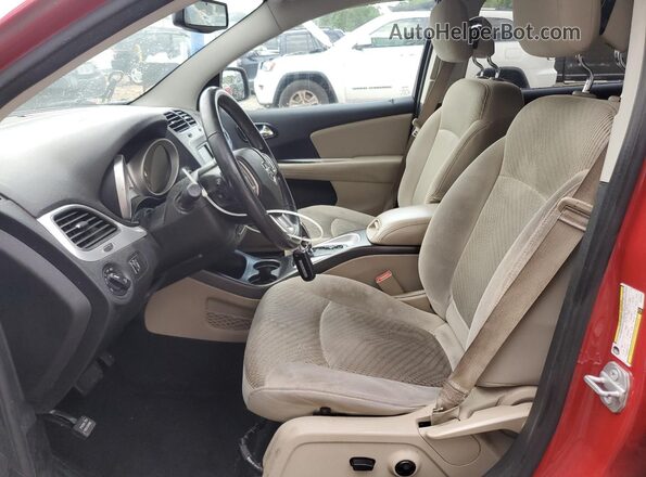 3C4PDCBB3HT670322 2017 DODGE JOURNEY Red Սալոնի դիմացի տեսք