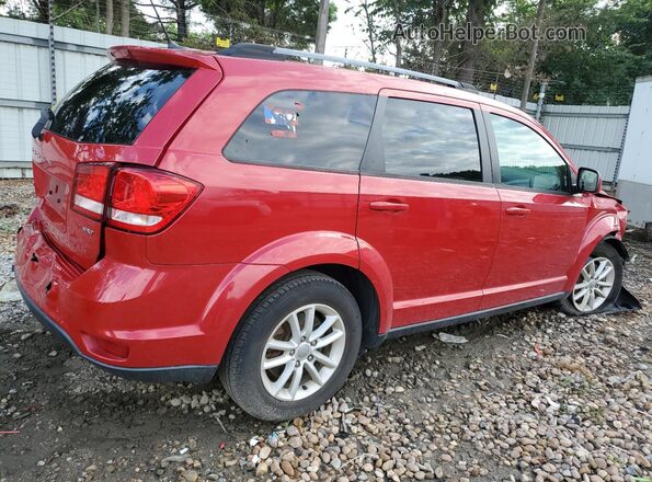 3C4PDCBB3HT670322 2017 DODGE JOURNEY Red Հետևի աջ
