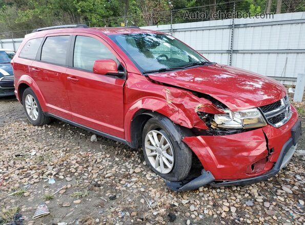 3C4PDCBB3HT670322 2017 DODGE JOURNEY Red Առջևի աջ