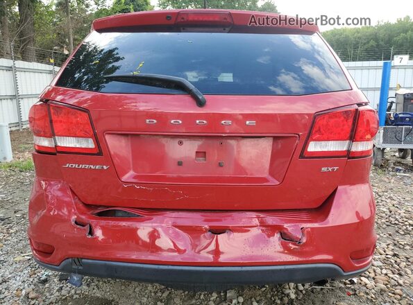 3C4PDCBB3HT670322 2017 DODGE JOURNEY Red Հետևի տեսք
