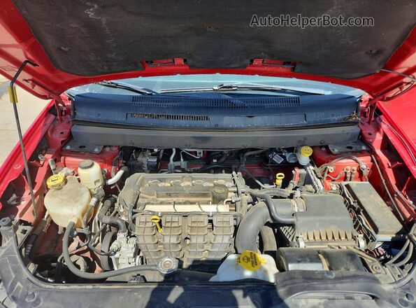3C4PDCBB3KT863559 2019 DODGE JOURNEY Red Vista del compartimento del motor
