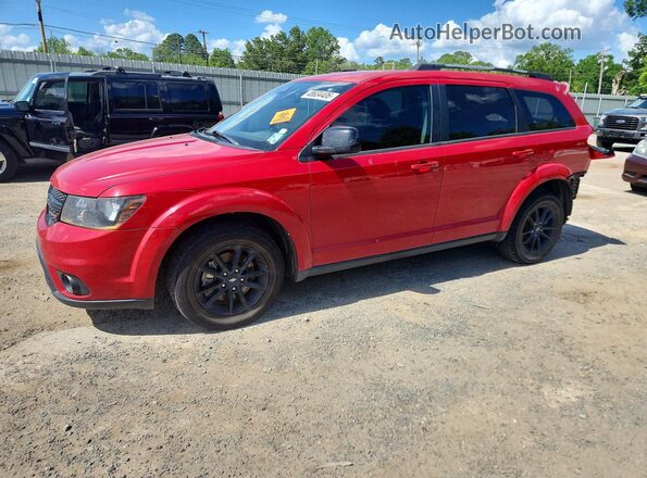 3C4PDCBB3KT863559 2019 DODGE JOURNEY Red Vista tres cuartos delantera izquierda
