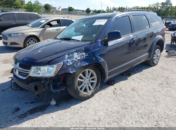 3C4PDCBB4HT695844 2017 DODGE JOURNEY Dark Blue Առջևի ձախ երեք քառորդ տեսարան