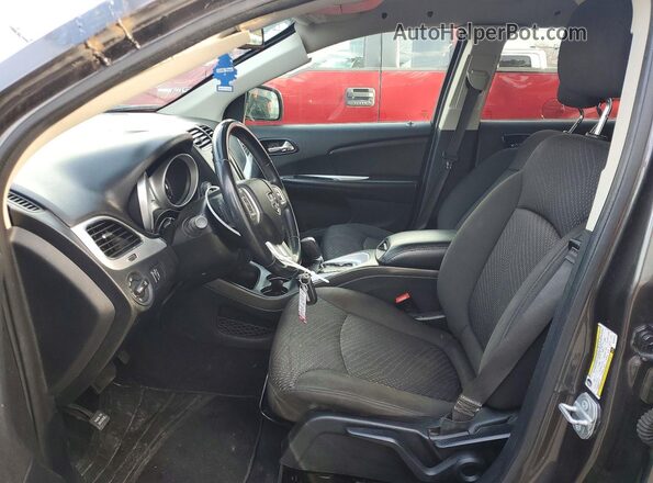 3C4PDCBB6KT798576 2019 DODGE JOURNEY Gray Front interior view