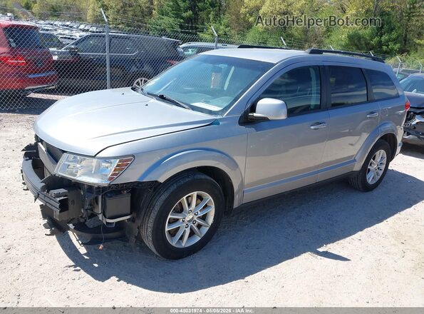 3C4PDCBB7GT181128 2016 DODGE JOURNEY Silver Передня ліва чверть