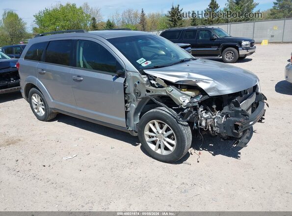 3C4PDCBB7GT181128 2016 DODGE JOURNEY Silver Передня права чверть