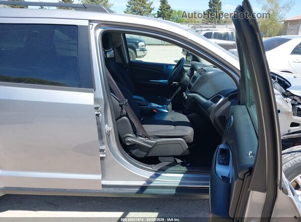 3C4PDCBB7GT181128 2016 DODGE JOURNEY Silver Вид салону спереду
