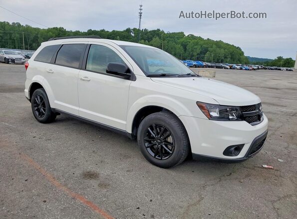 3C4PDCBB7KT869736 2019 DODGE JOURNEY White Przód prawy