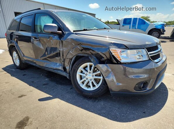 3C4PDCBB9GT128088 2016 DODGE JOURNEY Серый Передняя правая четверть