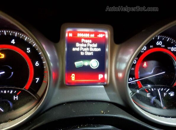 3C4PDCBB9KT835541 2019 DODGE JOURNEY Red Вид щитка приладів
