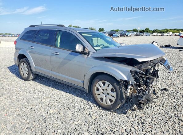 3C4PDCBB9KT846118 2019 DODGE JOURNEY Серебряный Передняя правая четверть