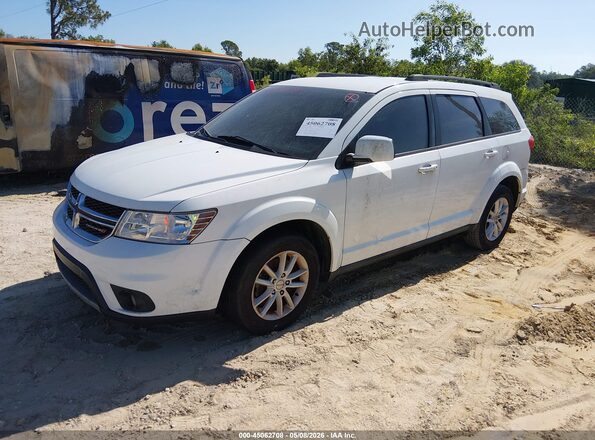 3C4PDCBBXGT135440 2016 DODGE JOURNEY Белый Передняя левая четверть