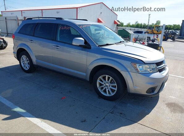 3C4PDCBBXGT194245 2016 DODGE JOURNEY Серебряный Передняя правая четверть