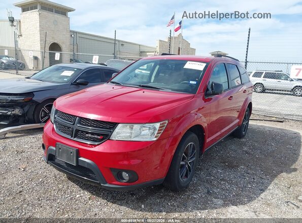 3C4PDCBBXKT779268 2019 DODGE JOURNEY Red Вид спереду