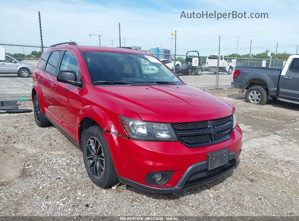 3C4PDCBBXKT779268 2019 DODGE JOURNEY Red Передня права чверть