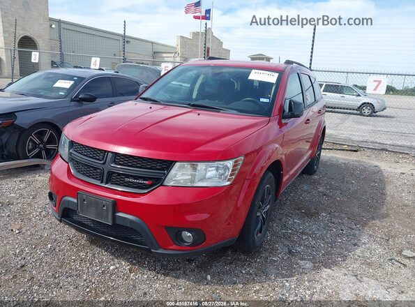3C4PDCBBXKT779268 2019 DODGE JOURNEY Red Передня ліва чверть