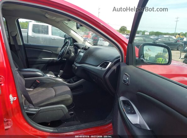 3C4PDCBBXKT779268 2019 DODGE JOURNEY Red Вид салону спереду