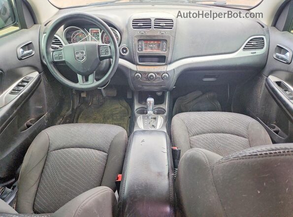 3C4PDCBG0HT589127 2017 DODGE JOURNEY Серебряный Вид панели приборов