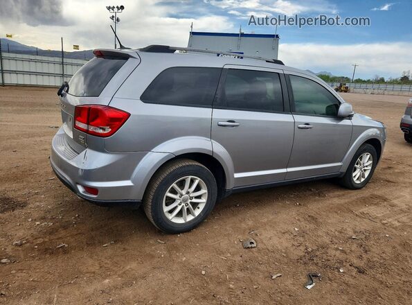 3C4PDCBG0HT589127 2017 DODGE JOURNEY Серебряный Задняя правая четверть