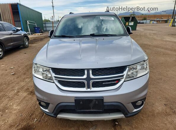 3C4PDCBG0HT589127 2017 DODGE JOURNEY Серебряный Вид спереди