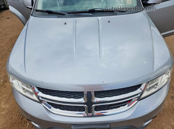 3C4PDCBG0HT589127 2017 DODGE JOURNEY Серебряный Вид задней части салона