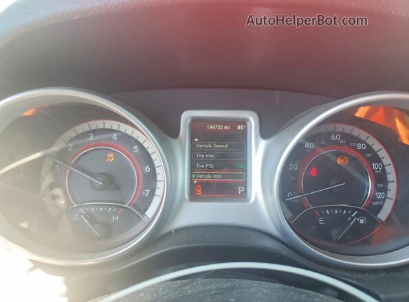 3C4PDCBG1GT206228 2016 DODGE JOURNEY Красный Вид щитка приборов