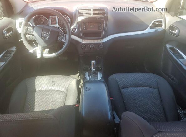 3C4PDCBG1GT206228 2016 DODGE JOURNEY Красный Вид панели приборов