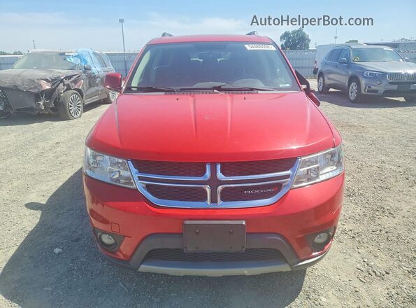 3C4PDCBG1GT206228 2016 DODGE JOURNEY Красный Вид спереди