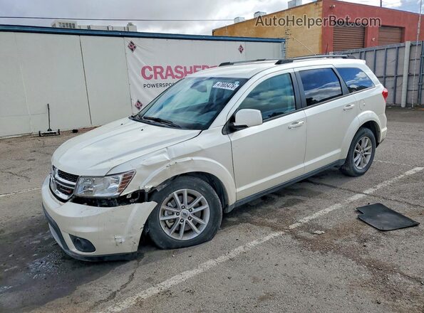 3C4PDCBG1JT428971 2018 DODGE JOURNEY Cream Vista tres cuartos delantera izquierda