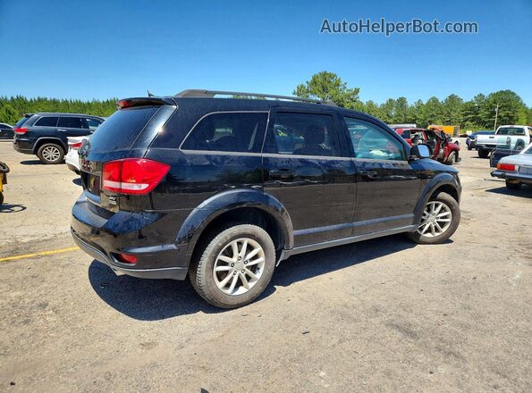 3C4PDCBG2GT137615 2016 DODGE JOURNEY Черный Задняя правая четверть
