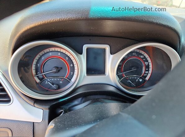 3C4PDCBG2GT137615 2016 DODGE JOURNEY Черный Вид щитка приборов