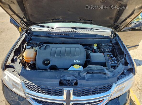 3C4PDCBG2GT137615 2016 DODGE JOURNEY Черный Вид задней части салона