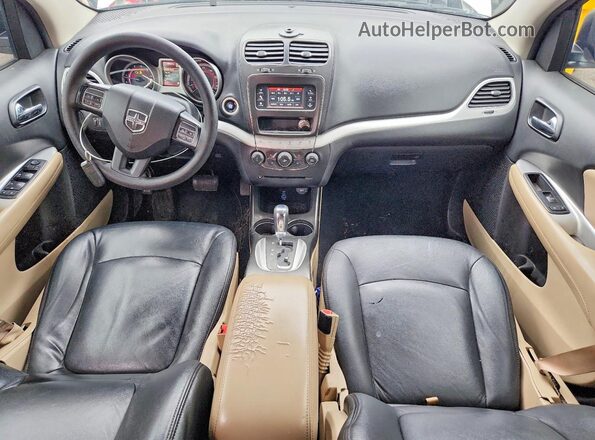 3C4PDCBG2HT590716 2017 DODGE JOURNEY White Առջևի վահանակի տեսք