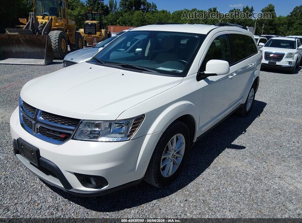 3C4PDCBG2JT412276 2018 DODGE JOURNEY White წინა მარცხენა ხედი სამი მეოთხედიდან