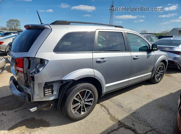 3C4PDCBG2JT522695 2018 DODGE JOURNEY Silver Tył prawy