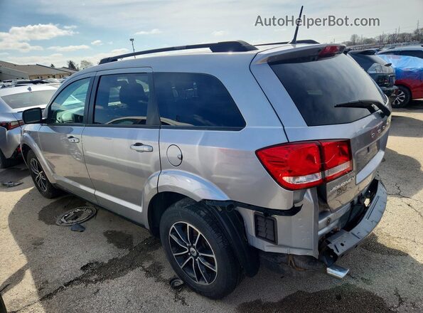 3C4PDCBG2JT522695 2018 DODGE JOURNEY Silver Tył lewy
