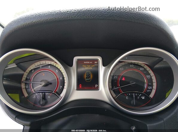 3C4PDCBG3HT670610 2017 DODGE JOURNEY Silver უკანა სავარძლების ხედი