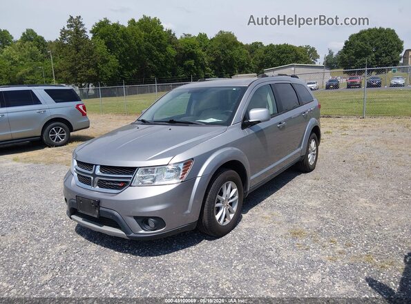 3C4PDCBG3HT670610 2017 DODGE JOURNEY Silver წინა მარცხენა ხედი სამი მეოთხედიდან
