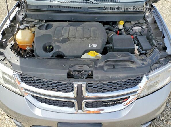 3C4PDCBG4GT122873 2016 DODGE JOURNEY Серебряный Вид подкапотного пространства