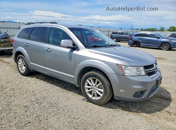 3C4PDCBG4GT122873 2016 DODGE JOURNEY Серебряный Передняя правая четверть