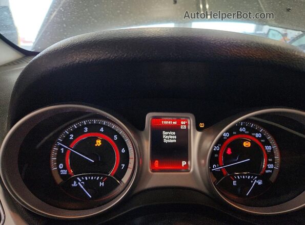 3C4PDCBG4GT157316 2016 DODGE JOURNEY Серый Вид щитка приборов