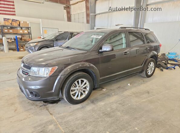 3C4PDCBG4GT157316 2016 DODGE JOURNEY Серый Передняя левая четверть