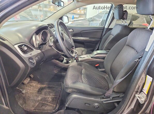 3C4PDCBG4GT157316 2016 DODGE JOURNEY Серый Вид салона спереди