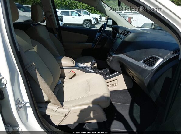3C4PDCBG4JT412277 2018 DODGE JOURNEY Белый Вид салона спереди