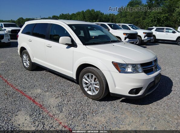 3C4PDCBG4JT412277 2018 DODGE JOURNEY Белый Передняя правая четверть