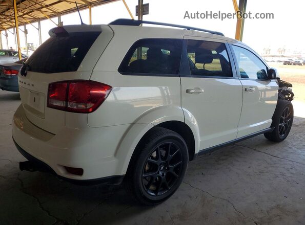 3C4PDCBG4JT491384 2018 DODGE JOURNEY Белый Задняя правая четверть