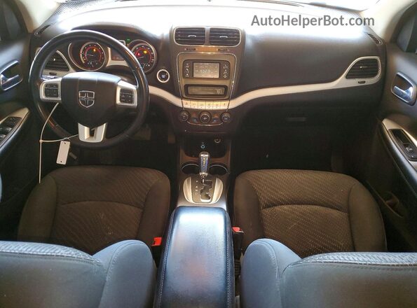 3C4PDCBG4JT491384 2018 DODGE JOURNEY Белый Вид панели приборов