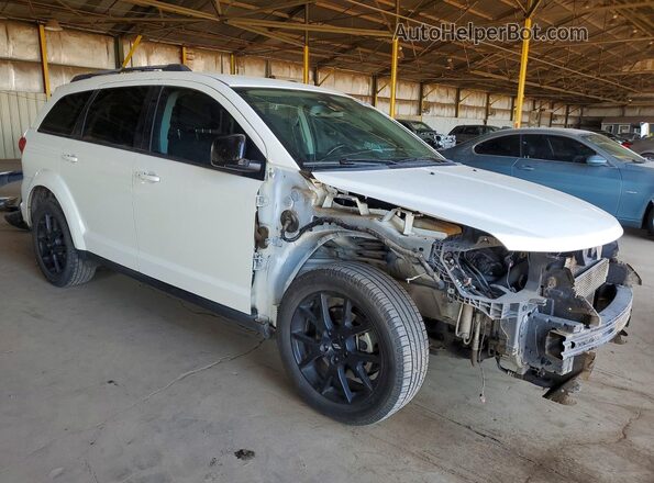 3C4PDCBG4JT491384 2018 DODGE JOURNEY Белый Передняя правая четверть